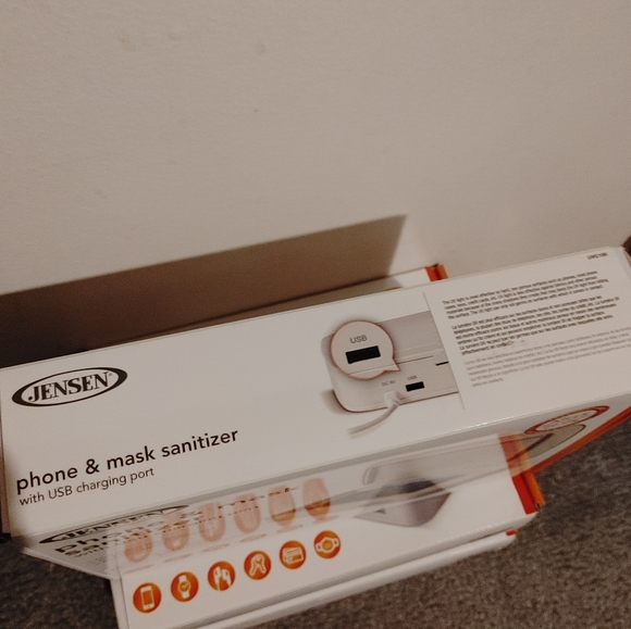 BRAND NEW! 3X JENSEN PHONE & MASK SANITIZER! - Picture 2 of 2